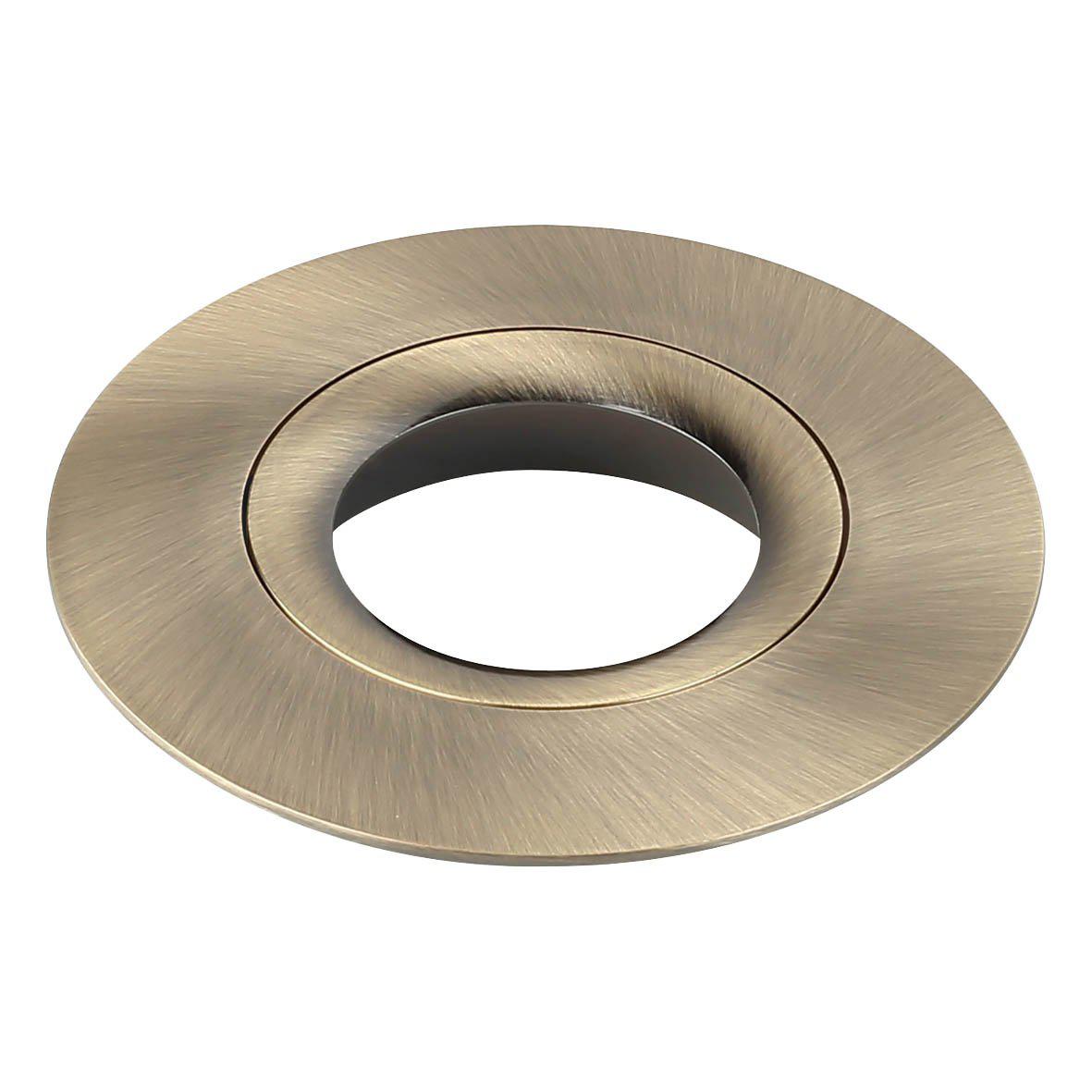 D-007 Sierring Antiek messing Van Designlight - Vervangbaar front voor downlights uit de D-007-serie van Designlight.