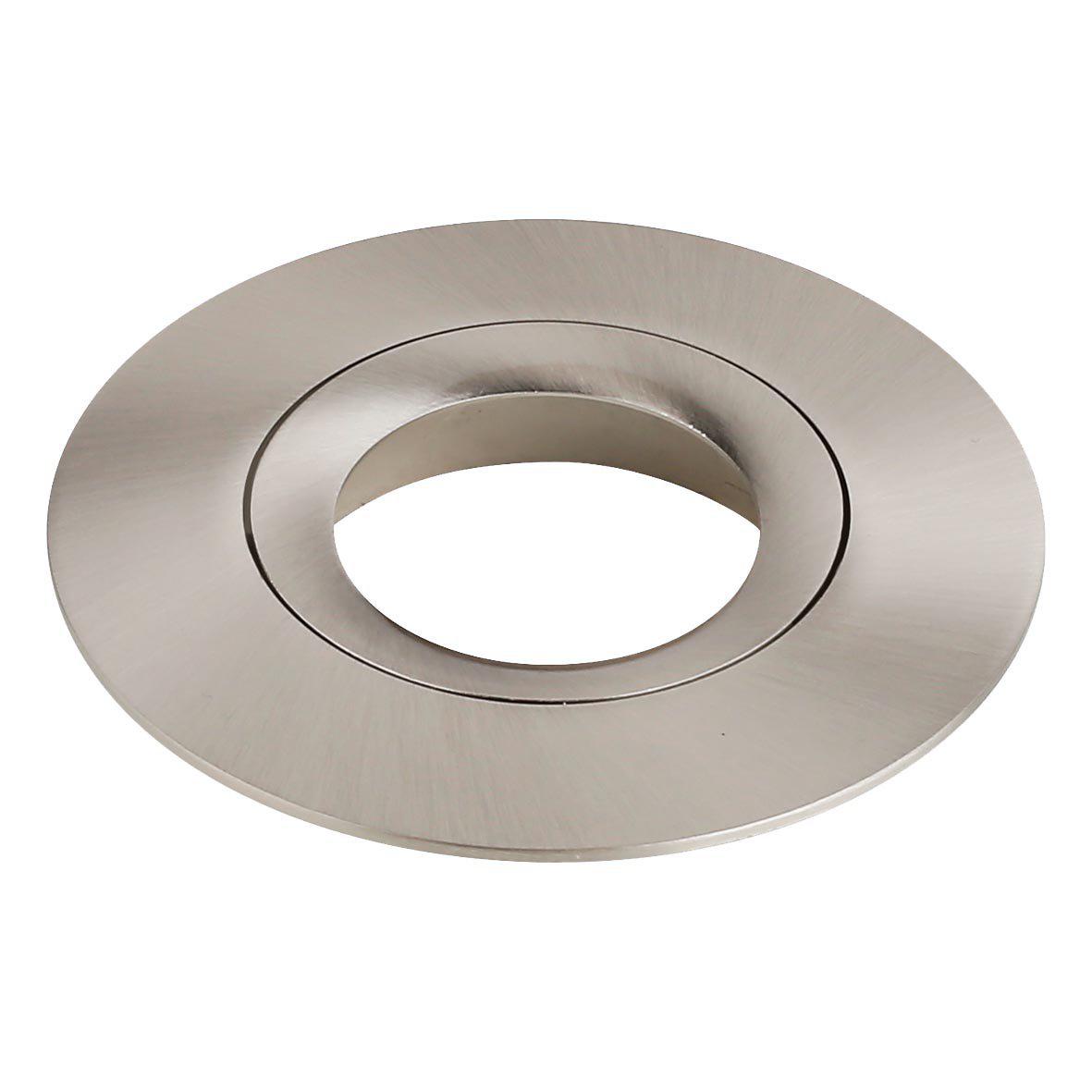 D-007 Sierring Geborsteld satijn Van Designlight - Vervangbaar front voor downlights uit de D-007-serie van Designlight.