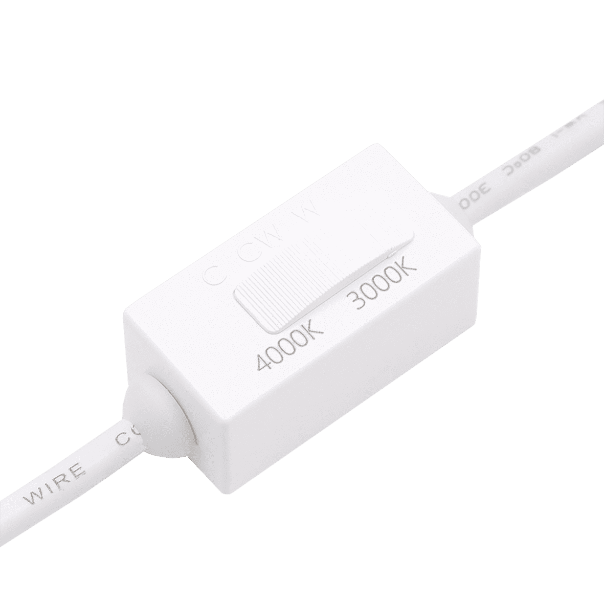 City Downlight 12/14/16W Wit Van Designlight - De vermogensinstelling gebeurt via de secundaire zijde van de driver en de lichtkleur wordt ingesteld via een regelaar op de kabel tussen de driver en de armatuur.