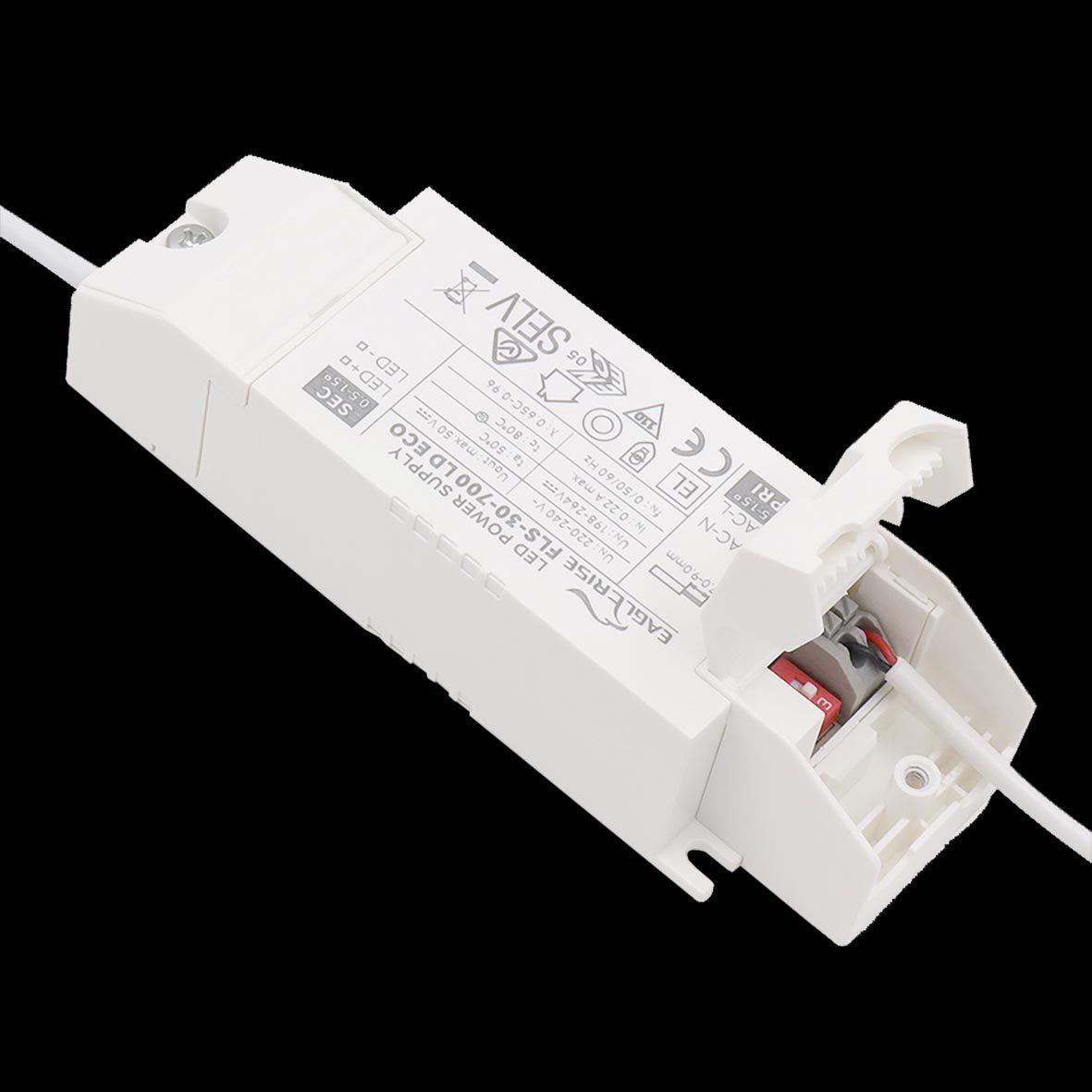 City Downlight 28/32/36W Wit Van Designlight - De serie combineert moderne LED-technologie met een instelbaar vermogen en een selecteerbare lichtkleurtemperatuur, waardoor de armatuur bijzonder geschikt is voor zowel nieuwe installaties als voor het vervangen van oudere PLC-armaturen (compacte fluorescentielampen).