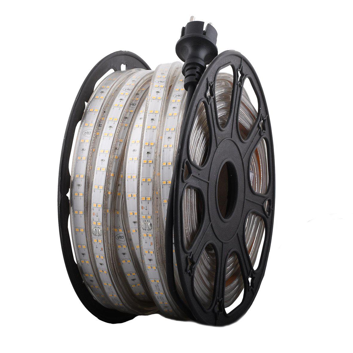Werkverlichting DB-551 230V 20m Van Designlight - Alternatief voor wie een complete LED-strip van 20 meter nodig heeft die direct kan worden aangesloten met de meegeleverde kabel van 3 meter met stekker.