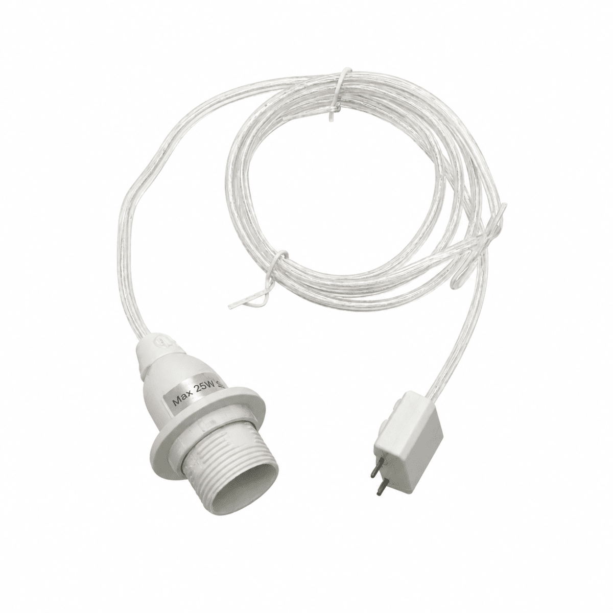 DCL ophanging voor ster 1,5m Transparant Van Nordic Lighting - Met een kabel van 1,5 meter heb je de flexibiliteit om de kerstster te plaatsen waar hij het mooist staat - in het raam, boven een tafel of als decoratief detail in de kamer.