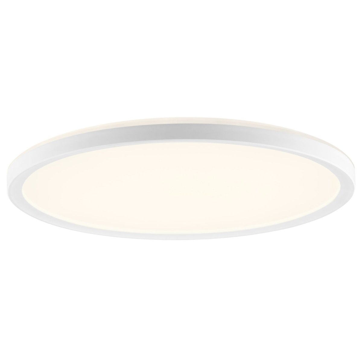 Avola Ø30 Wit plafondlamp Van Brilliant - Avola is een stijlvolle plafondlamp van wit kunststof met een eenvoudige en moderne uitstraling.