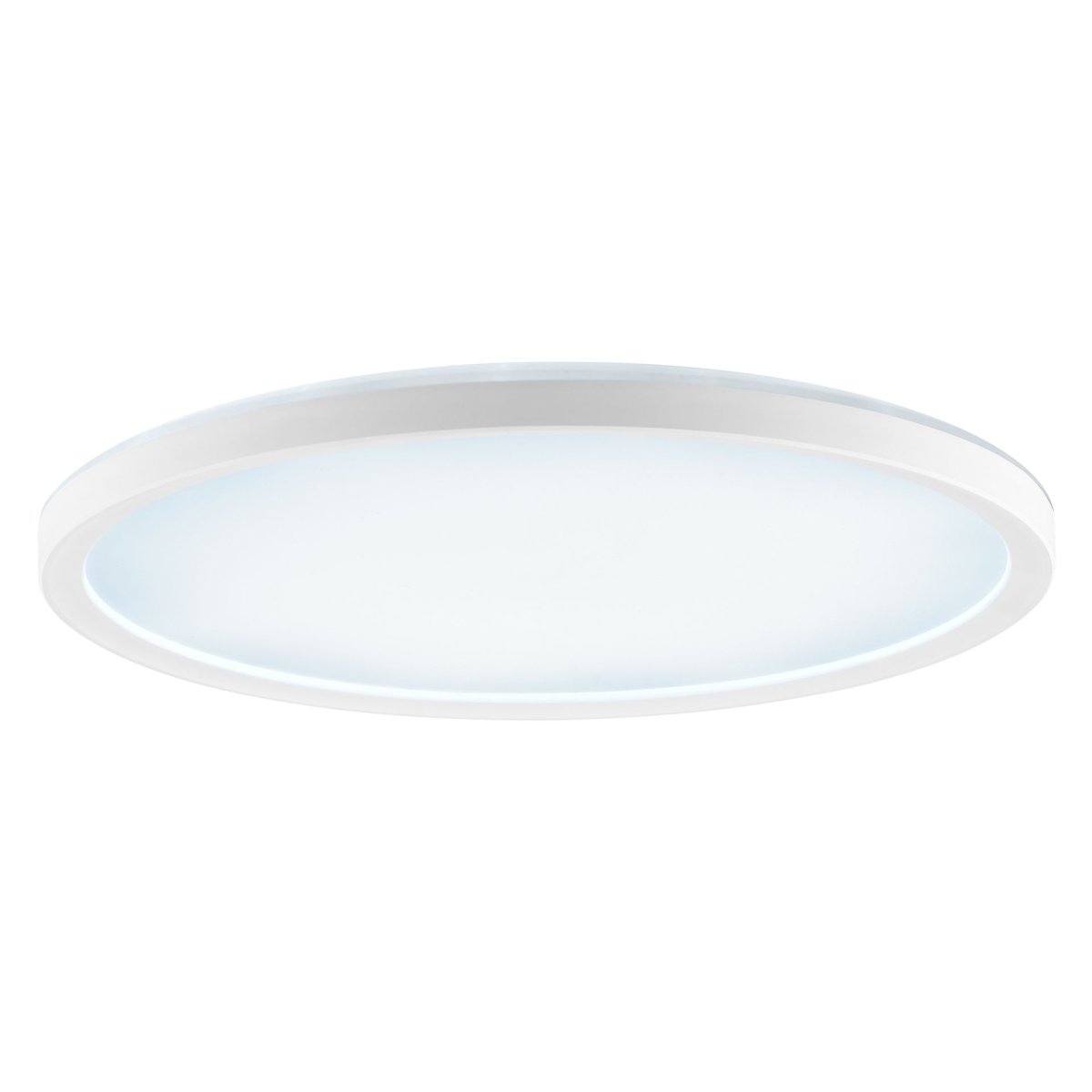 Avola Ø42 Wit plafondlamp Van Brilliant - Avola is een stijlvolle plafondlamp van wit kunststof met een eenvoudige en moderne uitstraling.