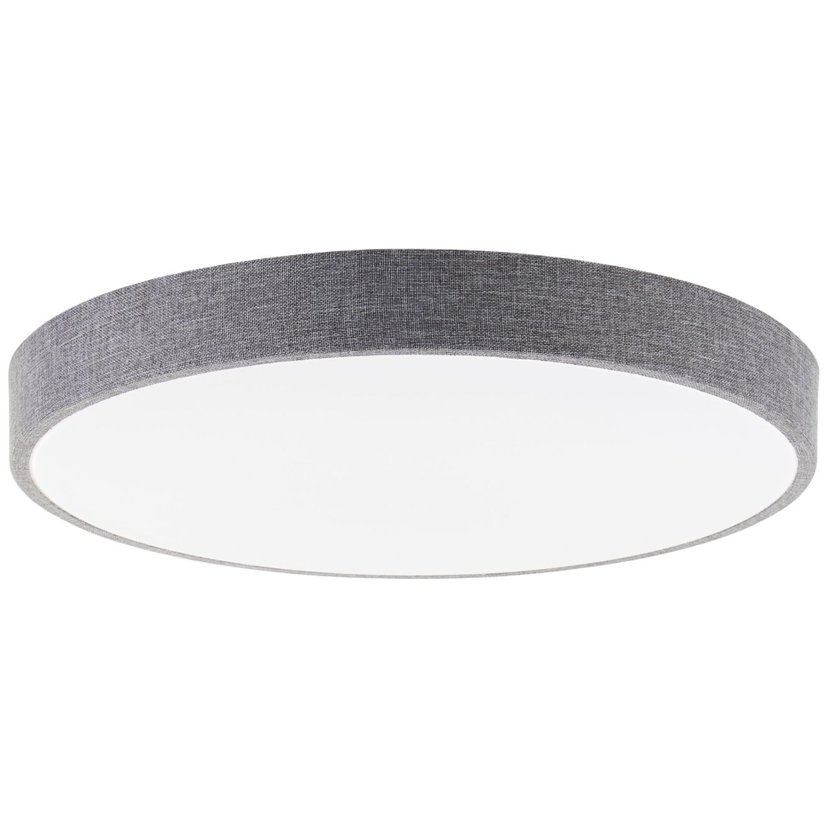 Filiz Ø50 Grijs plafondlamp Van Brilliant - Met de meegeleverde afstandsbediening kunt u eenvoudig de helderheid dimmen en de kleurtemperatuur aanpassen van wit licht (3000K) tot koel wit licht (6500K) om de juiste sfeer te cre&euml;ren voor elke gelegenheid.