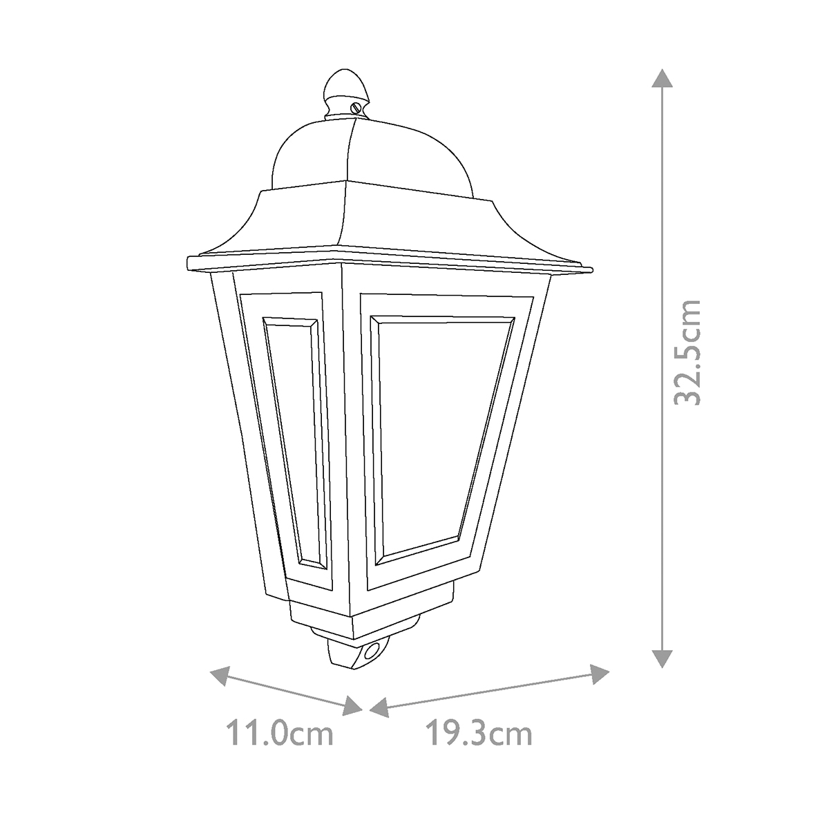 Deco Lane 32cm Groente buitenlamp Van Elstead Lighting - Deco Lane is een elegante en klassieke buitenwandlamp die stijl en duurzaamheid combineert.