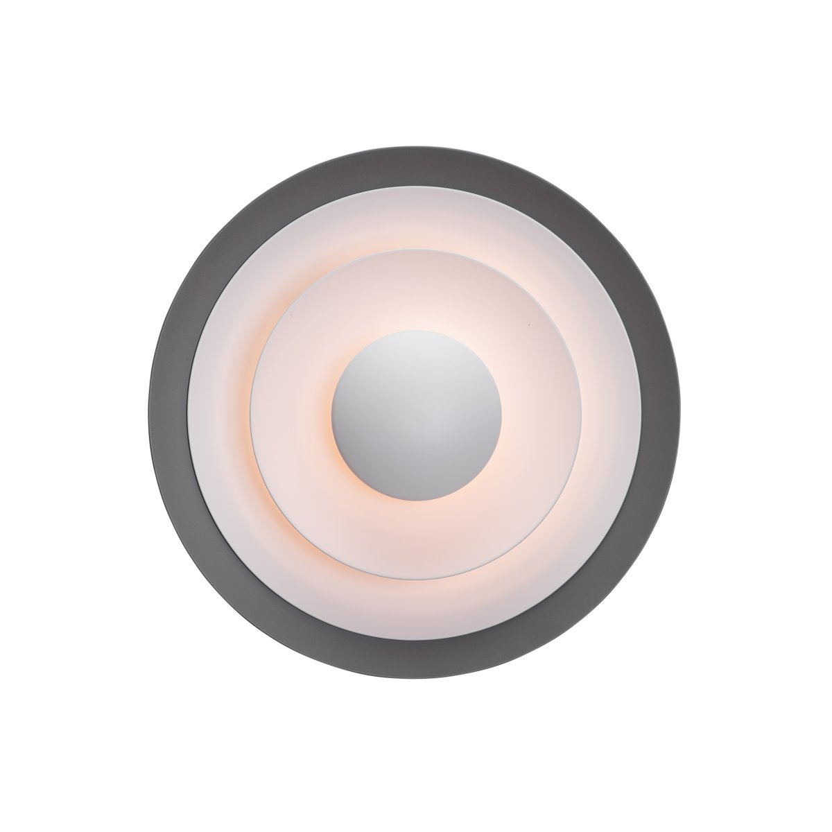 Diablo Ø40 Grijs wandlamp Van Belid - Diablo is een exclusieve wandlamp van hoogwaardig metaal met een zeer aangenaam lichtpatroon.