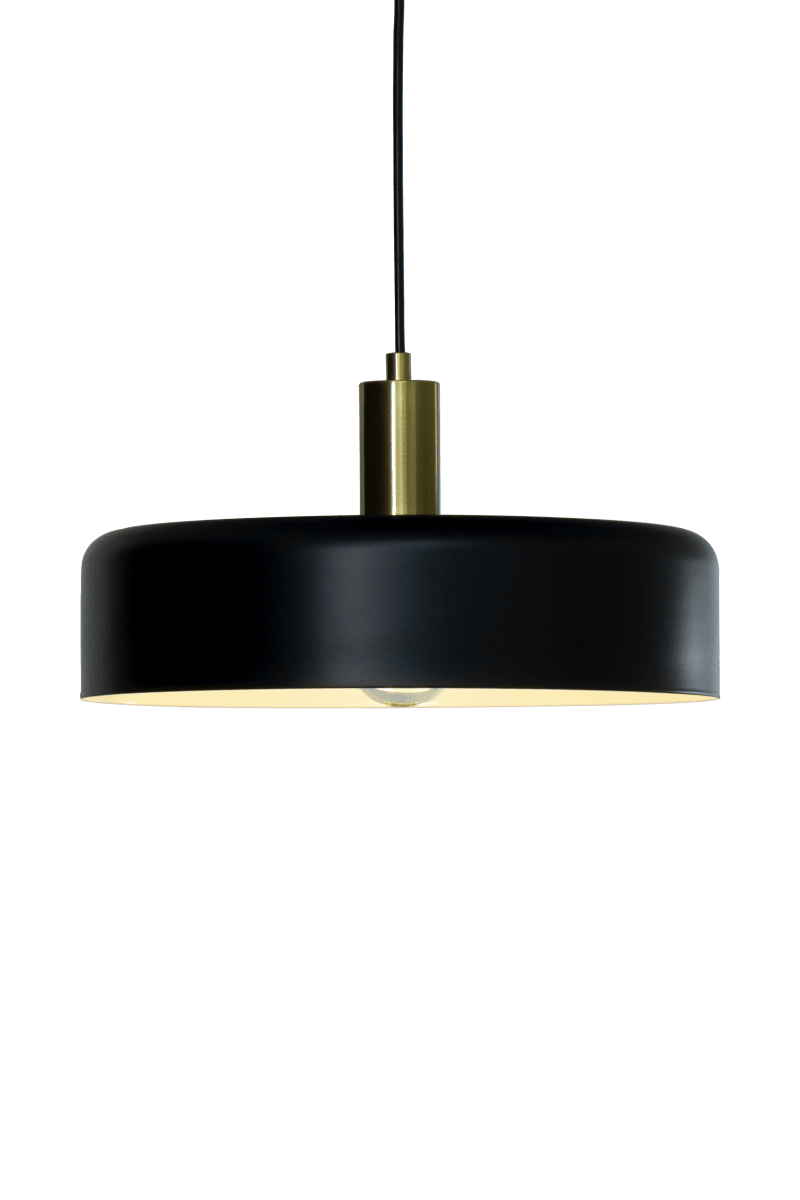 Suvi Ø35 Zwart hanglamp Van Aneta Lighting - Suvi is een moderne en stijlvolle plafondlamp die in de meeste huizen goed tot zijn recht komt.