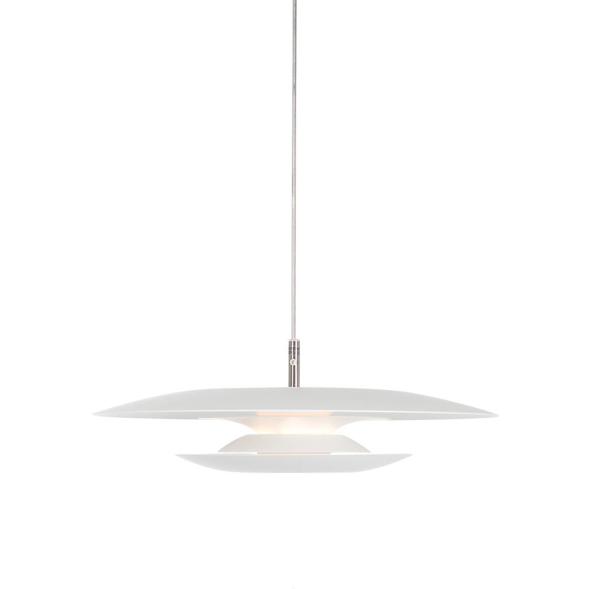 Eclipse Ø43 Mat wit hanglamp Van Belid - De Eclipse plafondlamp van Belid is een elegante en tijdloze lamp die functionaliteit en design op een unieke manier combineert.