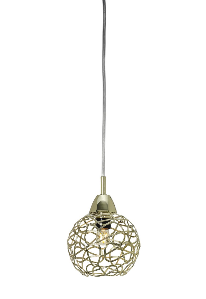  Excel Ø13 Messing raamlamp Van Cottex - Het open metalen hor geeft een moderne en elegante uitstraling en is een echte blikvanger in elk raam.