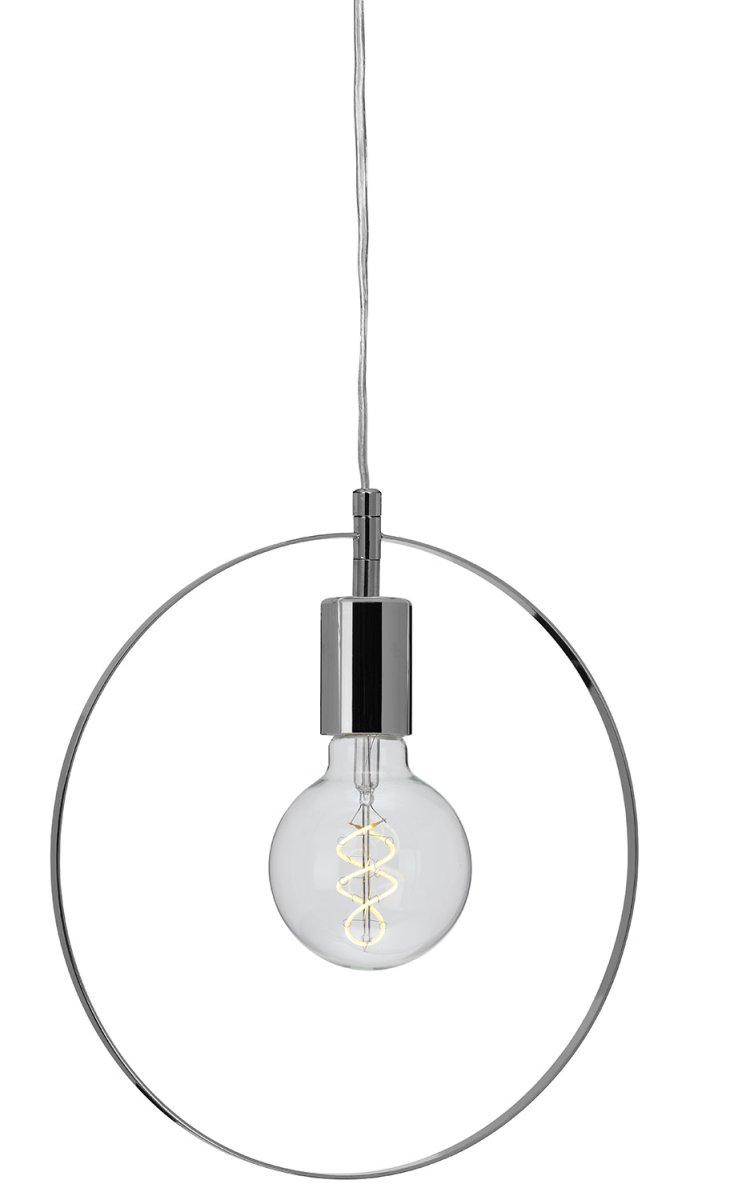 Spartan ringo Ø30 Chroom raamlamp Van Cottex - De Spartan Ringo metalen raamlamp is een minimalistische en moderne lamp die een stijlvolle uitstraling aan uw huis geeft.