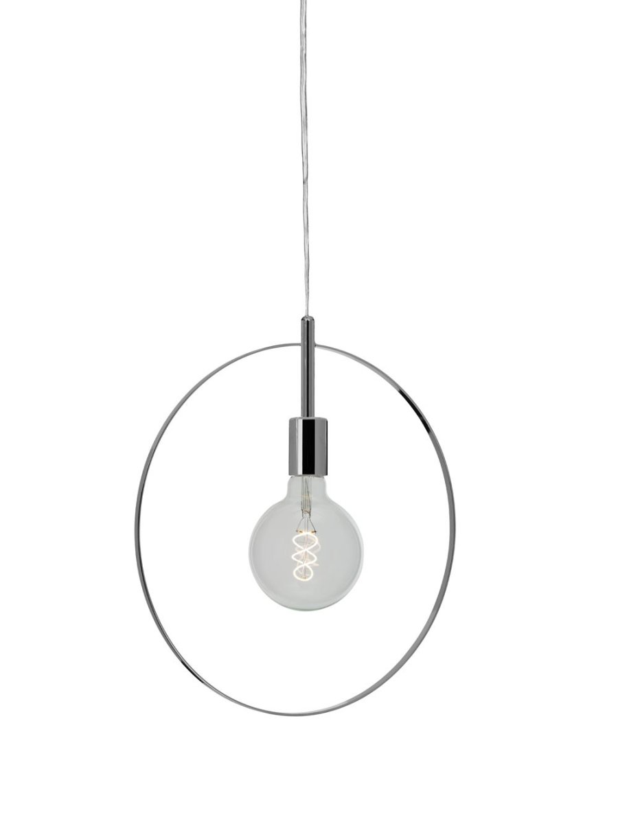  Spartan ringo Ø40 Chroom raamlamp Van Cottex - De Spartan Ringo metalen raamlamp is een minimalistische en moderne lamp die een stijlvolle uitstraling aan uw huis geeft.