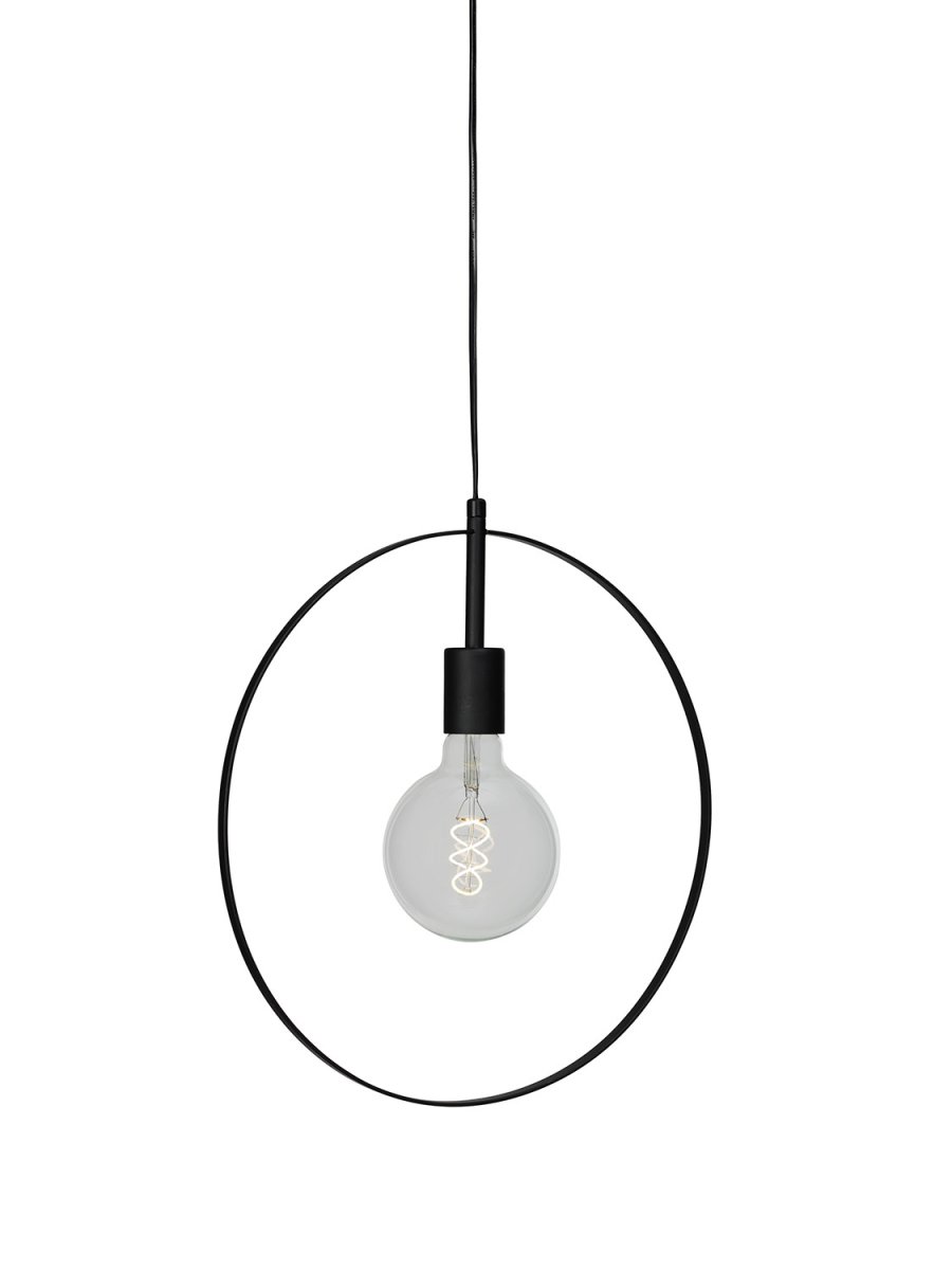Spartan ringo Ø40 Zwart raamlamp Van Cottex - De Spartan Ringo metalen raamlamp is een minimalistische en moderne lamp die een stijlvolle uitstraling aan uw huis geeft.