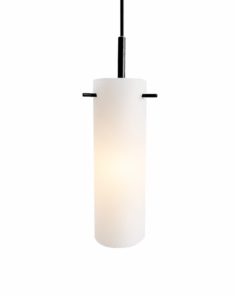 Cilinda Ø7 Zwart en wit raamlamp Van Nordic Lighting - Cilinda is een tijdloze raamlamp met een stijlvol design.