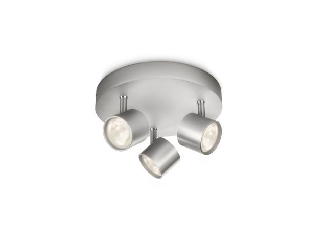  Star 3 Aluminium spot Van Philips - Soms wil je de lichtsfeer aanpassen aan wat je op dat moment doet.