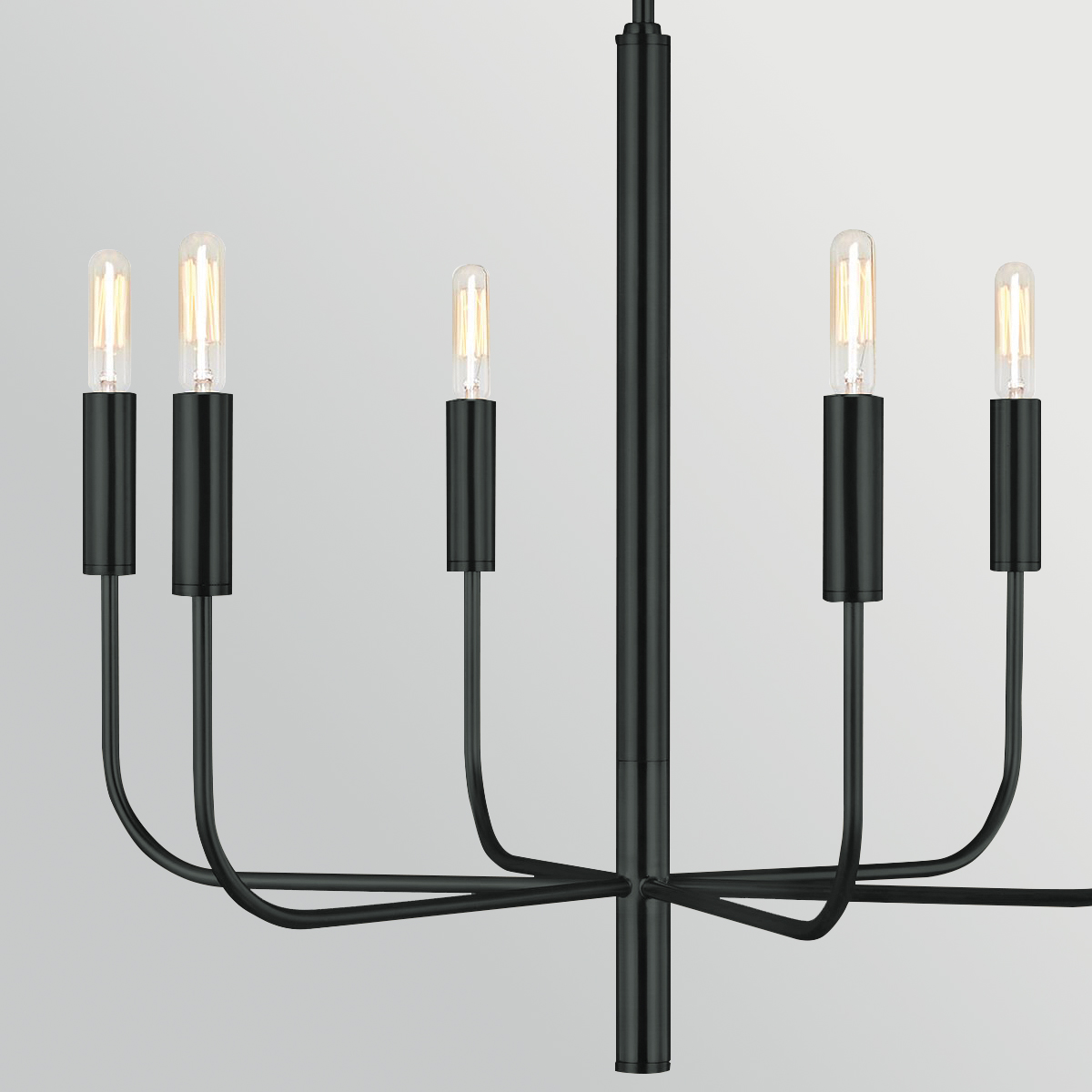 Brianna Ø60 Zwart hanglamp Van Elstead Lighting - Brianna is een decoratieve plafondlamp met een minimalistisch en modern design.