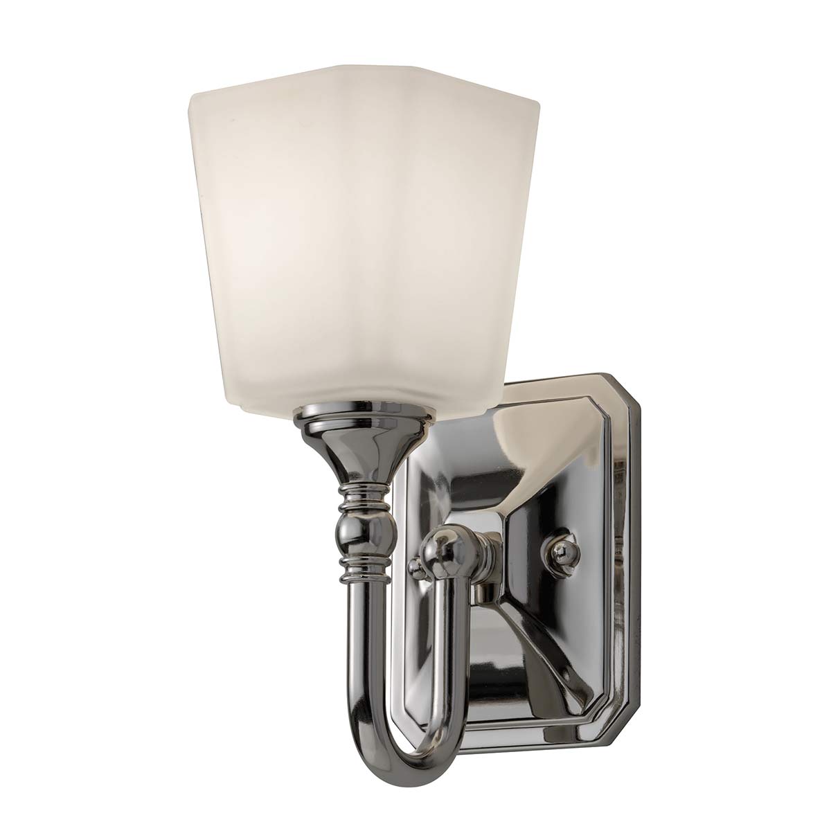Concord 26cm Chroom badkamerlamp Van Elstead Lighting - De lamp wordt geleverd met een 3W LED G9-lichtbron, die zorgt voor energiezuinige en duurzame verlichting.