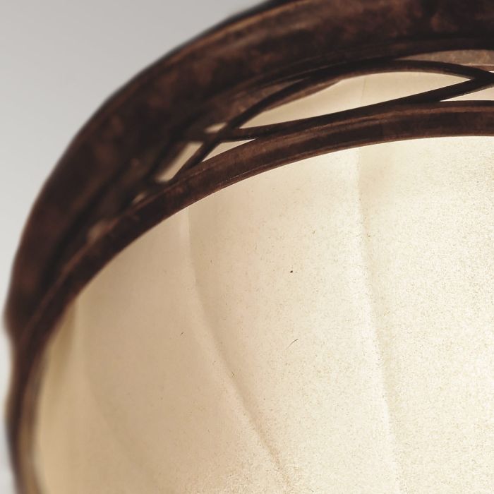 Drawing Room Ø35 Bronzen plafondlamp Van Elstead Lighting - Drawing Room &auml;r en kollektion i klassisk edvardiansk stil.