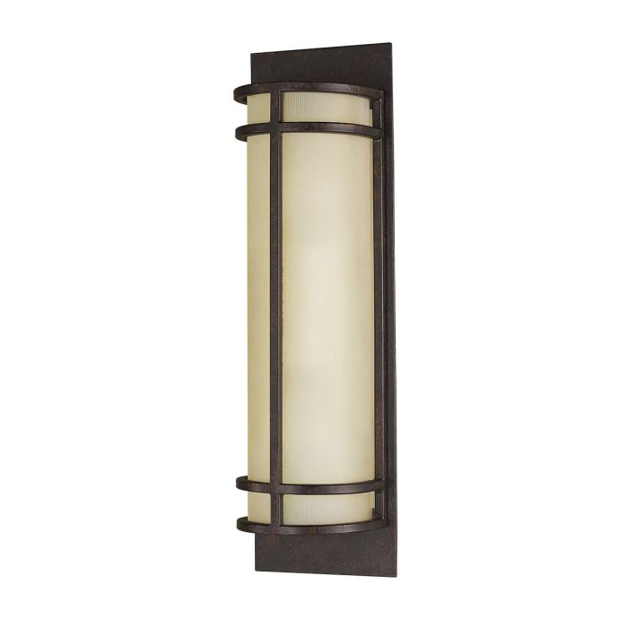 Fusion 43cm Bronzen wandlamp Van Elstead Lighting - 