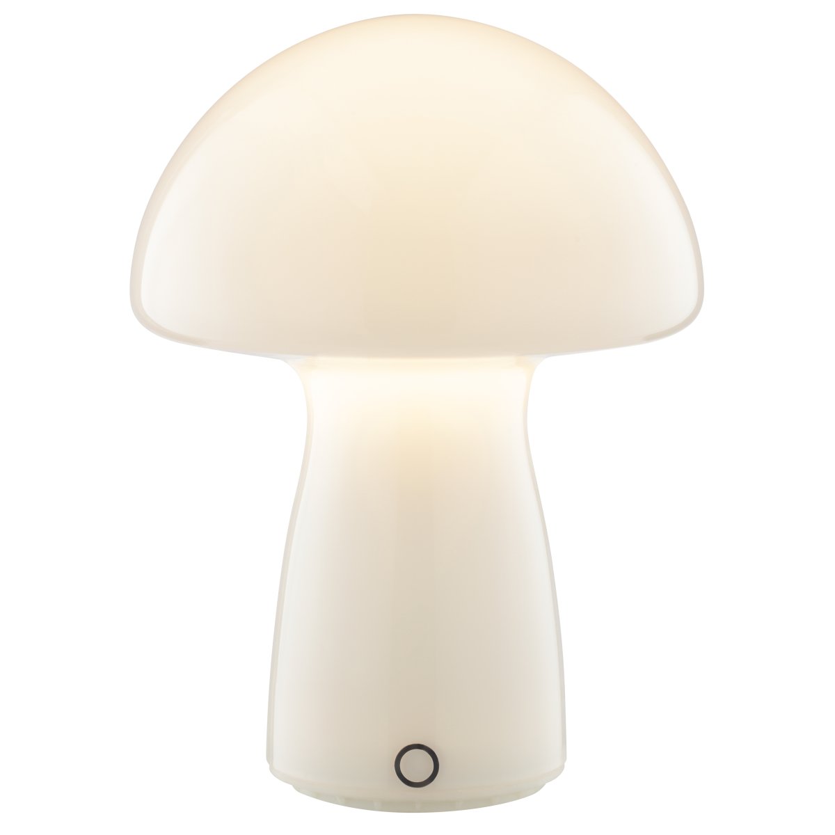 Erik 22cm Wit Draagbare Van Brilliant - De lamp is dimbaar in drie standen via de geïntegreerde touchdimmer op de voet, waardoor de lichtsterkte eenvoudig aan te passen is aan de gelegenheid.