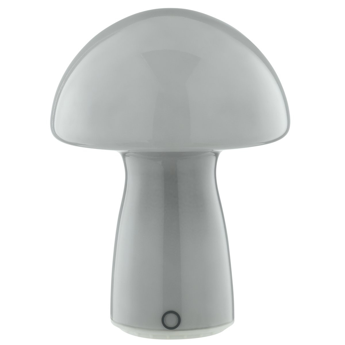 Erik 22cm Grijs Draagbare Van Brilliant - De lamp is dimbaar in drie standen via de ge&iuml;ntegreerde touchdimmer op de voet, waardoor de lichtsterkte eenvoudig aan te passen is aan de gelegenheid.