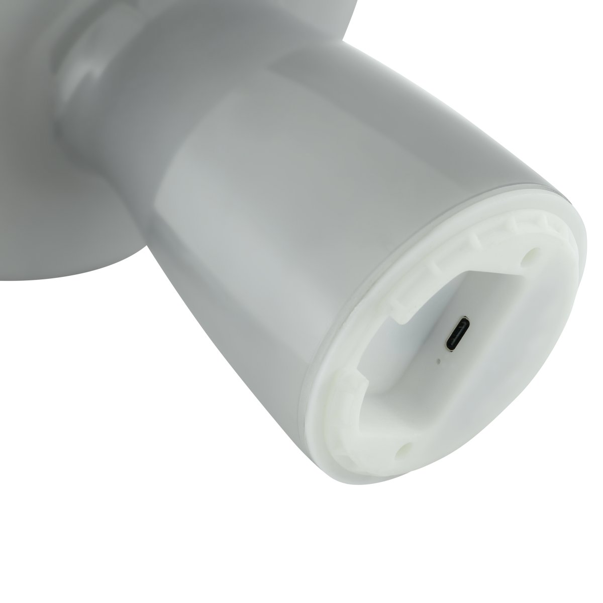 Erik 22cm Grijs Draagbare Van Brilliant - De lamp is dimbaar in drie standen via de ge&iuml;ntegreerde touchdimmer op de voet, waardoor de lichtsterkte eenvoudig aan te passen is aan de gelegenheid.