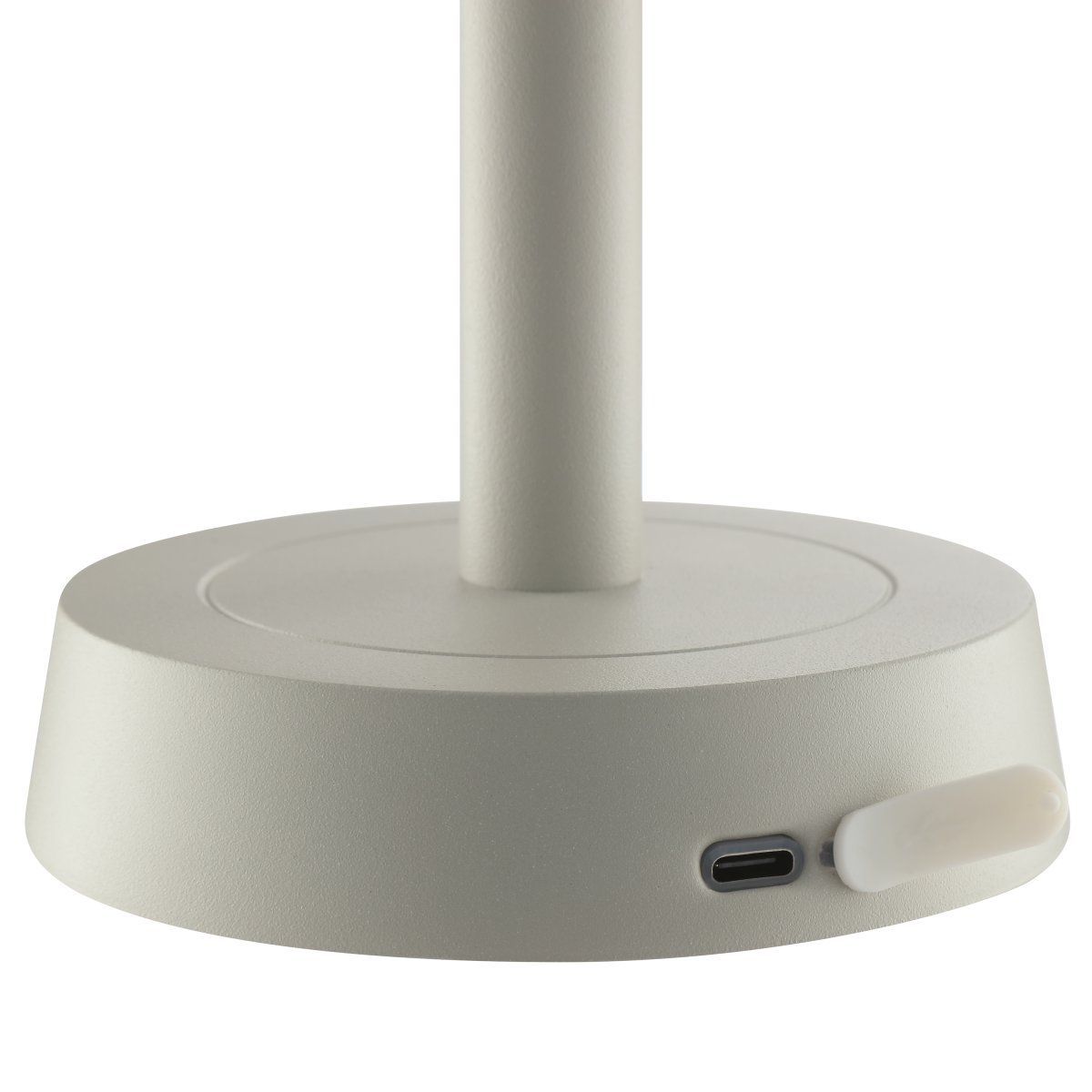 Razor 26cm Beige Draagbare Van Brilliant - De lamp is dimbaar in drie stappen via de touchdimmer op de voet, wat zorgt voor een flexibele lichtsterkte, afhankelijk van uw behoeften en stemming.