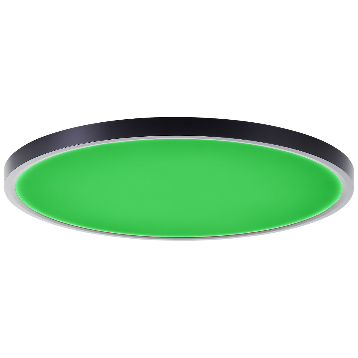 Lotti Ø50 Zwart plafondlamp Van Brilliant - Naast kleur- en lichtregeling biedt Lotti slimme functies zoals een timer en een nachtlampmodus – allemaal eenvoudig te bedienen via de afstandsbediening.