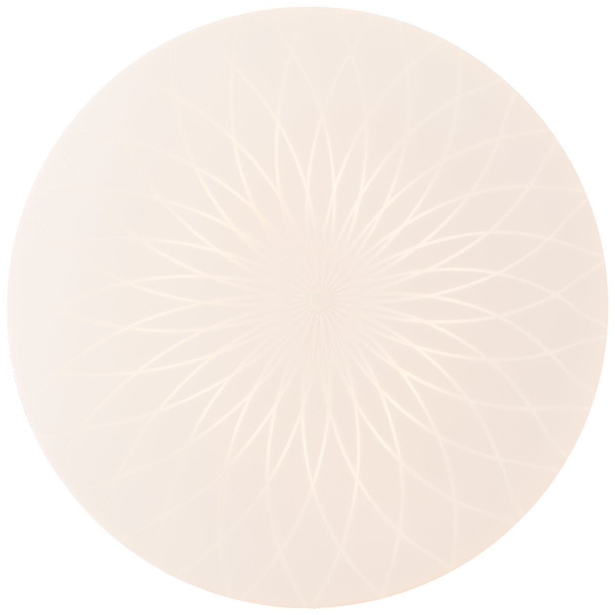 Farah Ø34 Wit plafondlamp Van Brilliant - De ge&iuml;ntegreerde led-lichtbron geeft warm wit licht van 3000K en heeft een lichtsterkte van 2600 lumen - perfect voor het cre&euml;ren van een aangename en goed verlichte omgeving in bijvoorbeeld een hal of keuken.