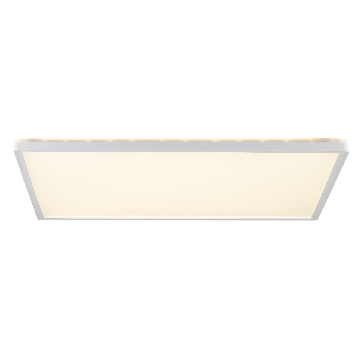 Avola 56cm Wit plafondlamp Van Brilliant - Avola is een moderne plafondlamp, volledig gemaakt van kunststof, met een wit frame dat elegant een geïntegreerd ledpaneel omsluit.