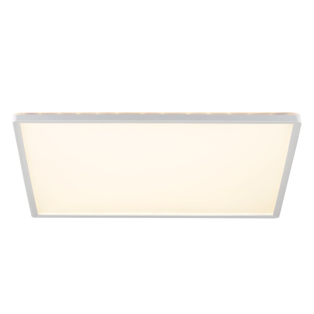 Avola 56cm Wit plafondlamp Van Brilliant - Avola is een moderne plafondlamp, volledig gemaakt van kunststof, met een wit frame dat elegant een geïntegreerd ledpaneel omsluit.