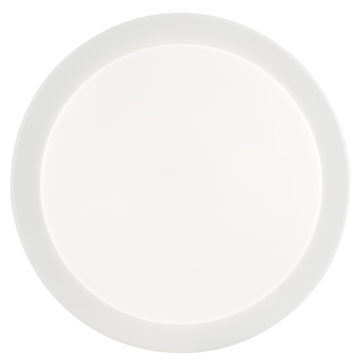 Vittoria Ø33 Wit plafondlamp Van Brilliant - Dankzij de geïntegreerde ledtechnologie levert de lamp een sterke en gelijkmatige lichtopbrengst van 1300 lumen met een kleurtemperatuur van 4000K, wat zorgt voor een neutraal wit licht - ideaal voor omgevingen waar goede verlichting cruciaal is.