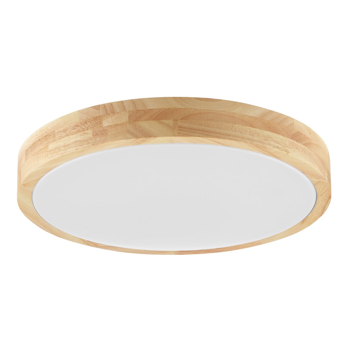 Moreen Ø34 Hout plafondlamp Van Brilliant - Moreen plafondlamp is een moderne plafondlamp gemaakt van een combinatie van metaal, hout en kunststof.