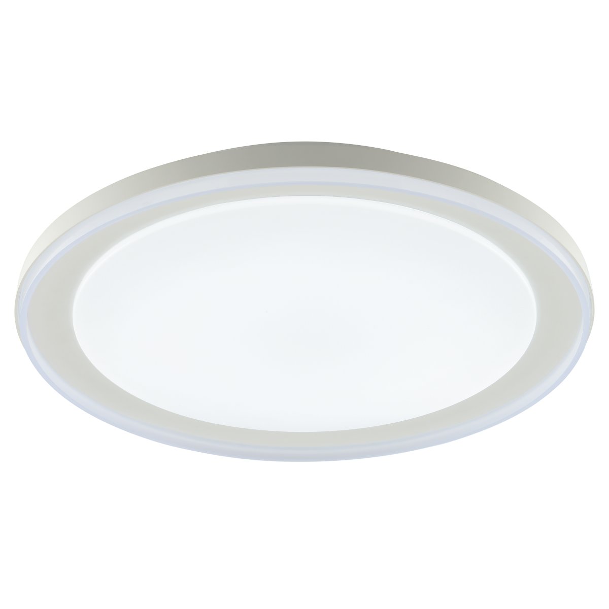 Pederson Ø45 Wit plafondlamp Van Brilliant - Pederson is een stijlvolle plafondlamp van kunststof en metaal, ontworpen met een wit frame en een wit led-paneel voor een moderne look die perfect past in slaapkamers of andere rustige omgevingen.