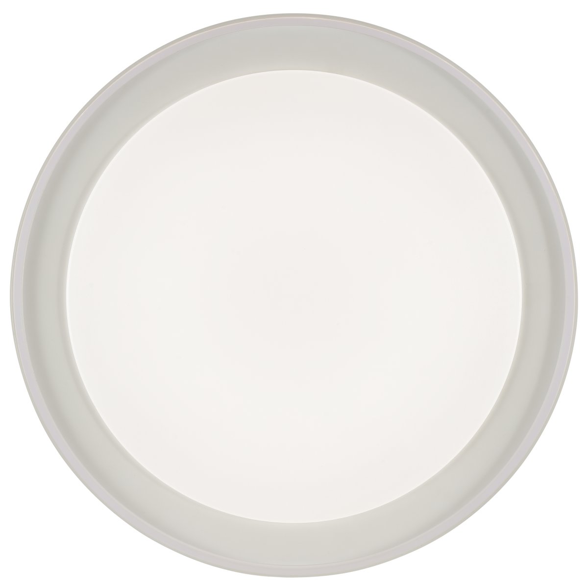 Pederson Ø45 Wit plafondlamp Van Brilliant - Pederson is een stijlvolle plafondlamp van kunststof en metaal, ontworpen met een wit frame en een wit led-paneel voor een moderne look die perfect past in slaapkamers of andere rustige omgevingen.