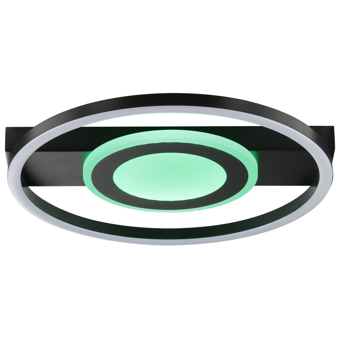 Maureen Ø37 Zwart kinderlamp Van Brilliant - De lamp is voorzien van ge&iuml;ntegreerde led en geeft een helder licht dat dimbaar is met de meegeleverde afstandsbediening.