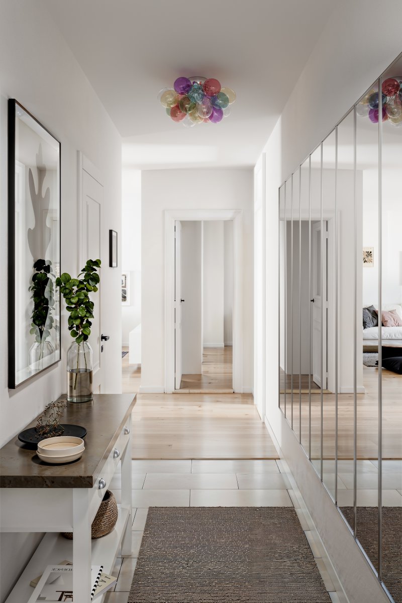 Gross Ø30 Veelkleurig plafondlamp Van By Rydéns - De Gross-familie heeft er een nieuw lid bij in de vorm van het veelkleurige glas.