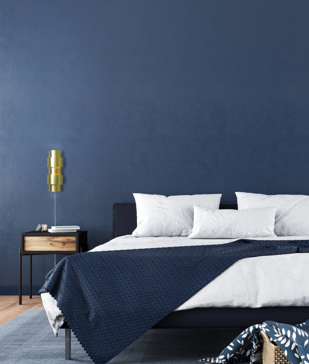 Lorena 26cm Messing wandlamp Van Aneta Lighting - De metalen kap met een matte messing afwerking draagt bij aan een zacht en mooi lichteffect.