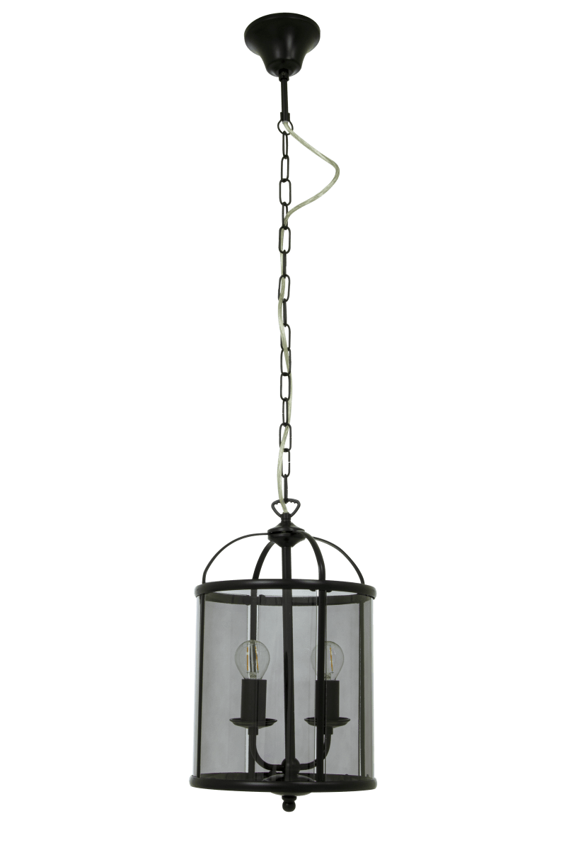 Budgie Ø23 Zwart hanglamp Van Aneta Lighting - De lamp is in hoogte verstelbaar, met een minimale totale hoogte van 55 cm en een maximale hoogte van 150 cm.