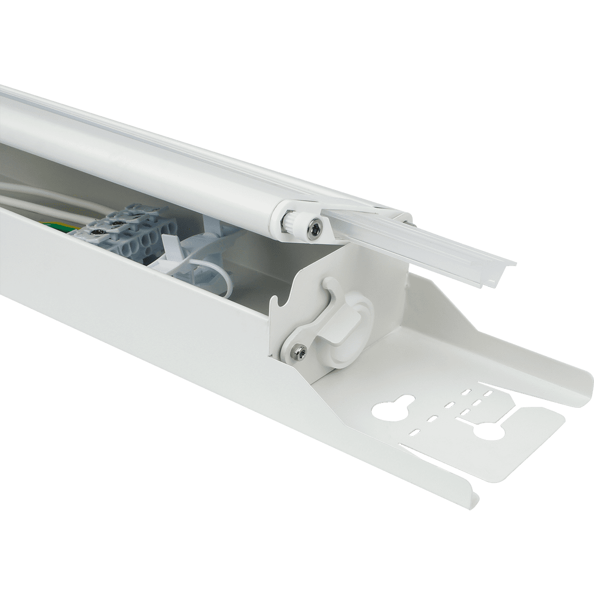 Henry Basic 4000K 135cm Wit Van Designlight - Met een totale lichtopbrengst van 10360 lumen levert de Henry Basic voldoende licht om de meeste armaturen van 1200/1500 mm met T8- of T5-fluorescentielampen te vervangen.