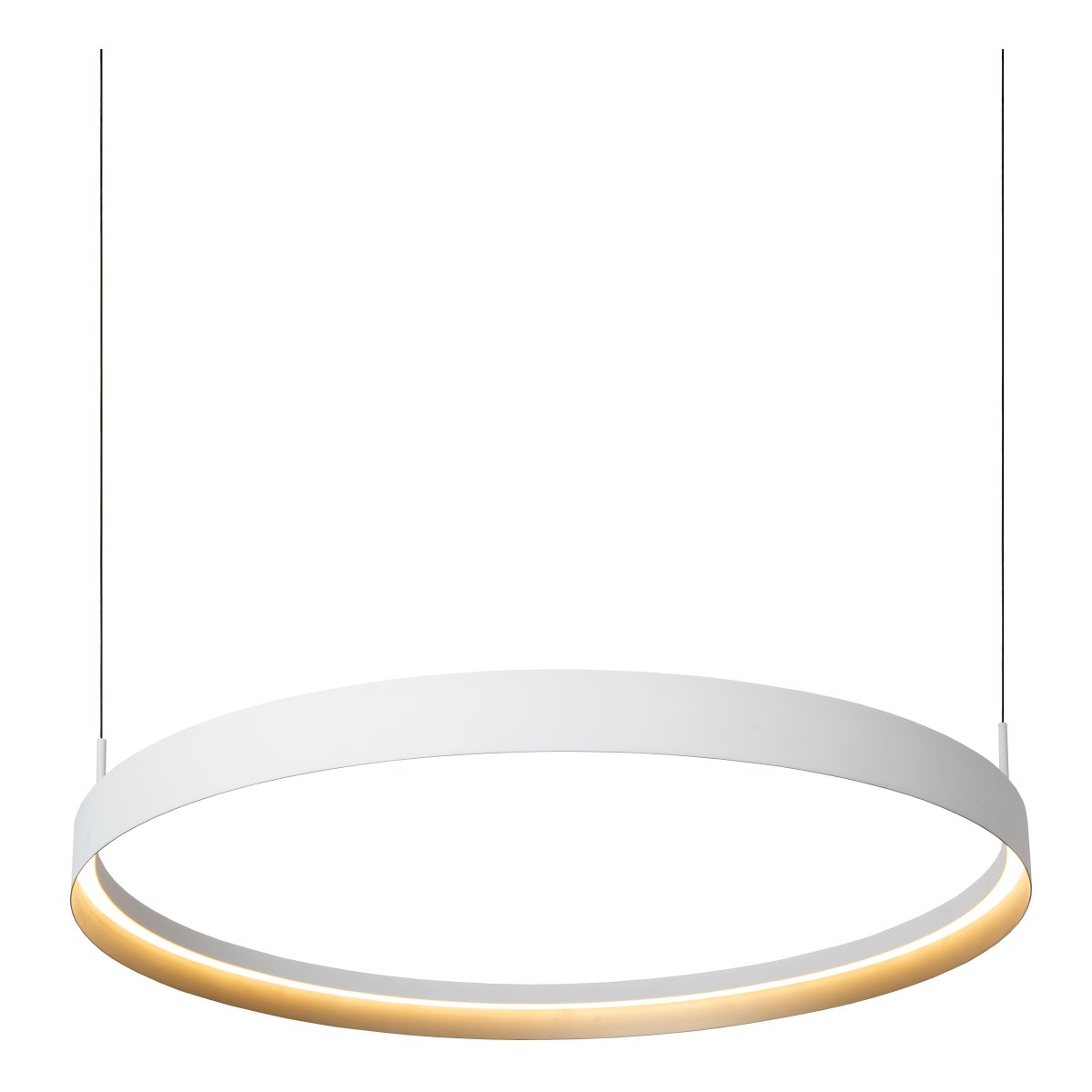Radiant Ø80 Wit hanglamp Van Lucide - De kleurtemperatuur kan tijdens de installatie via een DIP-schakelaar worden aangepast van warm wit naar koel wit licht, zodat de verlichting eenvoudig kan worden aangepast aan de ruimte en de behoeften.