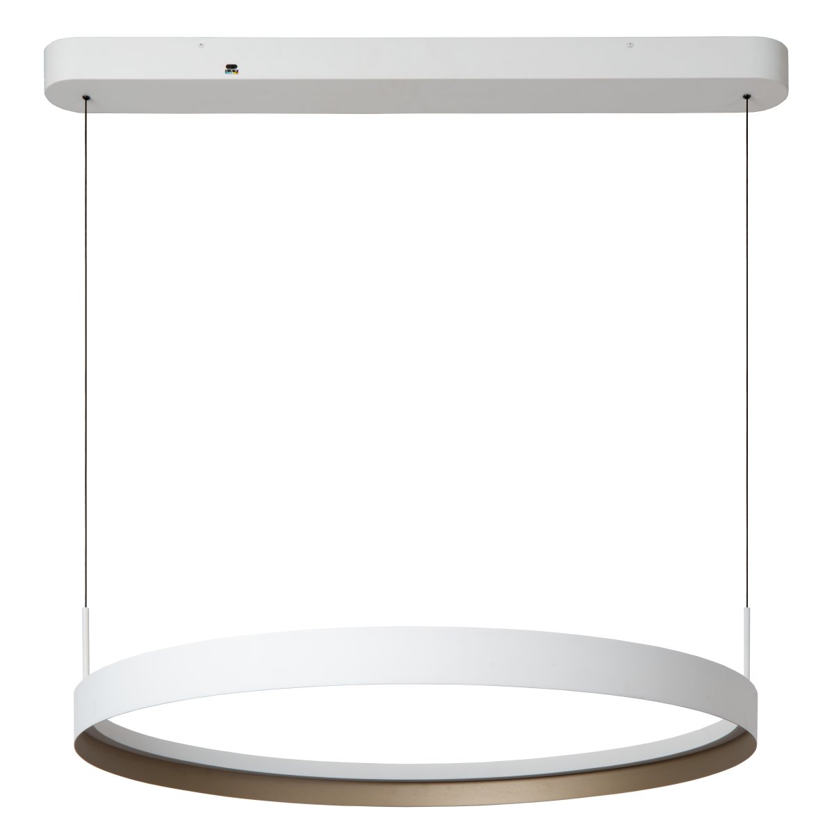 Radiant Ø80 Wit hanglamp Van Lucide - De kleurtemperatuur kan tijdens de installatie via een DIP-schakelaar worden aangepast van warm wit naar koel wit licht, zodat de verlichting eenvoudig kan worden aangepast aan de ruimte en de behoeften.