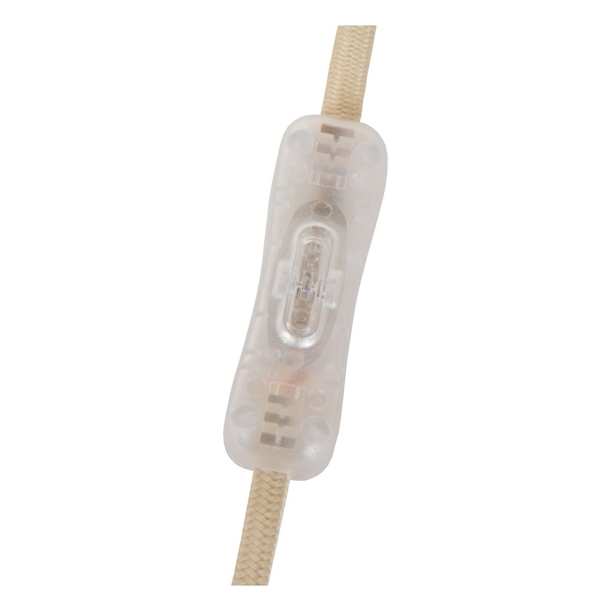 Barone 34cm Crème wit tafellamp Van Lucide - De lamp verspreidt een aangename gloed en staat zowel op een bureau als op een bijzettafel.