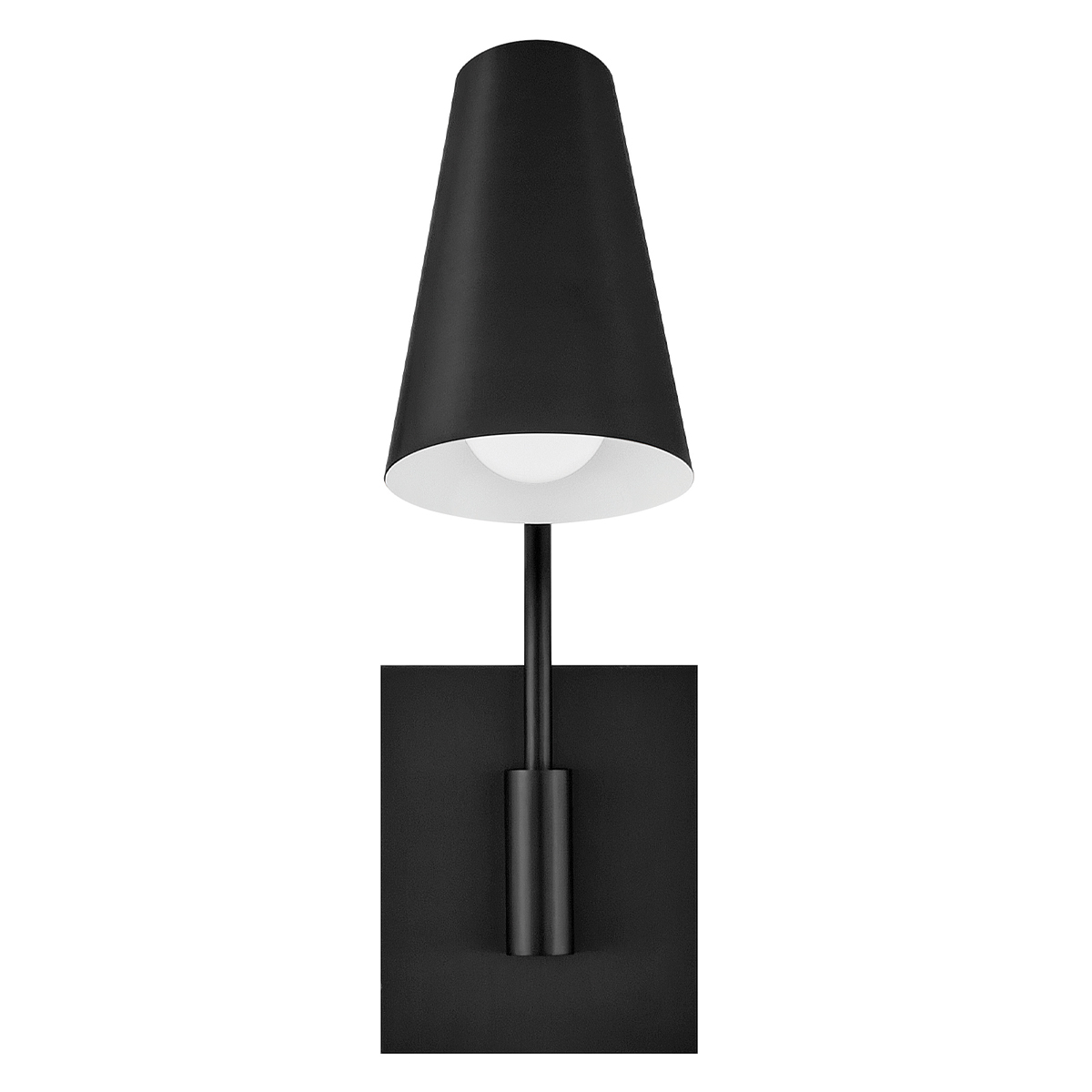 Bray 42cm Zwart leeslamp Van Elstead Lighting - Het slanke ontwerp maakt de lamp een goede keuze als nachtlampje, boven de bank of in een fauteuil.