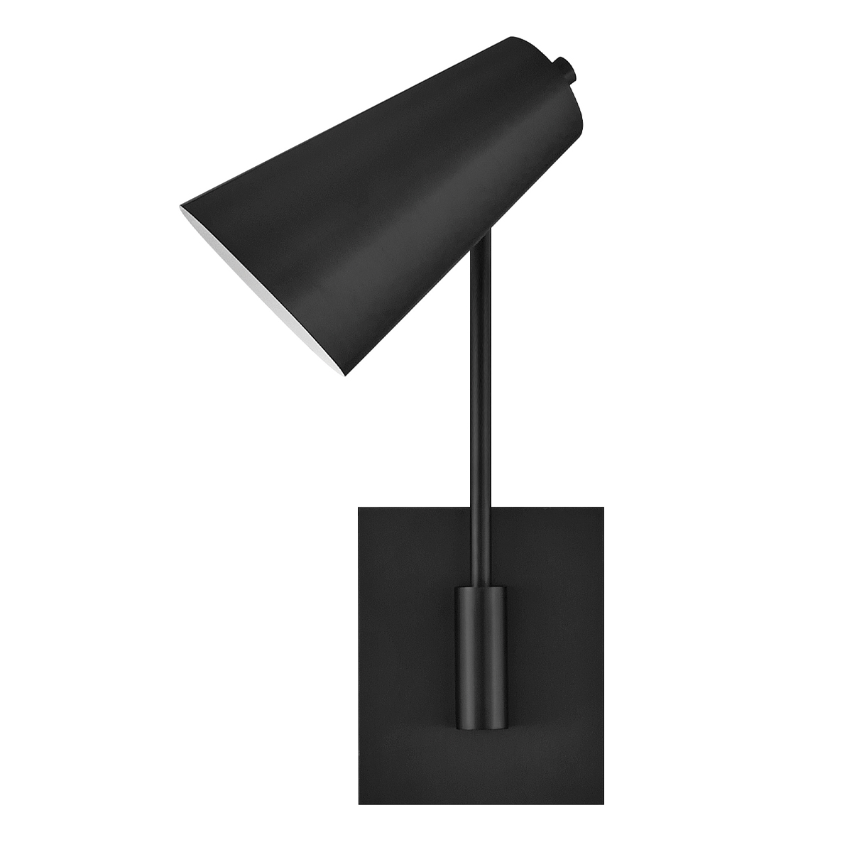 Bray 42cm Zwart leeslamp Van Elstead Lighting - Het slanke ontwerp maakt de lamp een goede keuze als nachtlampje, boven de bank of in een fauteuil.