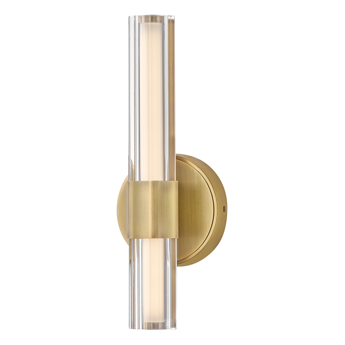 Georgette 35cm Messing badkamerlamp Van Elstead Lighting - Georgette is een elegante badkamerwandlamp met een decoratief en symmetrisch ontwerp.