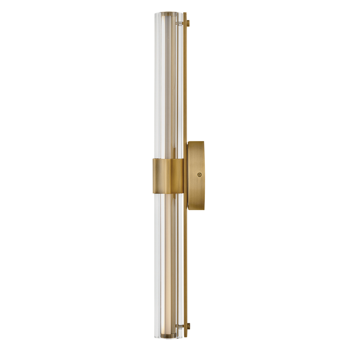 Georgette 60cm Messing badkamerlamp Van Elstead Lighting - Georgette is een elegante badkamerwandlamp met een decoratief en symmetrisch ontwerp.