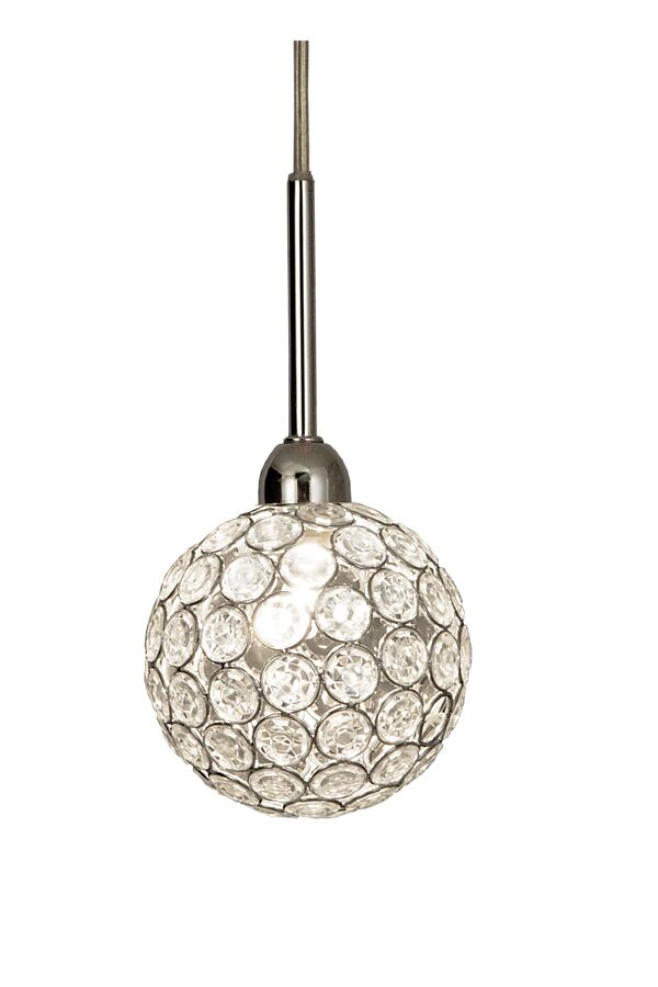 Bling Ø11 Chroom raamlamp Van Aneta Lighting - Dus als u uw huis een beetje extra "bling" wilt geven, en uw interieur opfleuren.