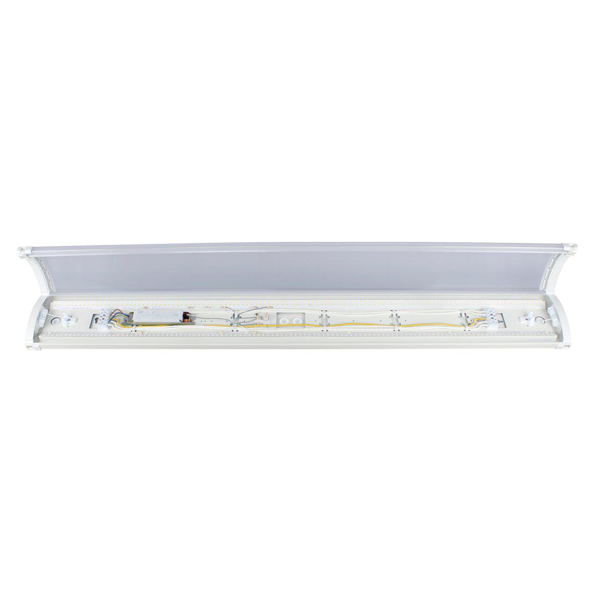 Liny Grab 3000/4000K 62cm Wit Van Designlight - Instelbaar vermogen - flexibele lichtregelingHoog rendement (140 lm/W) - lagere energiekostenGelijkmatige en aangename verlichting voor de werkomgevingRobuuste en onderhoudsarme constructieGereedschapsloze kabelaansluiting voor snelle installatieMet deze industri&euml;le armatuur krijgt u een duurzame verlichtingsoplossing die duurzaamheid, veiligheid en energiezuinige prestaties combineert - aangepast aan veeleisende werkplekken.
