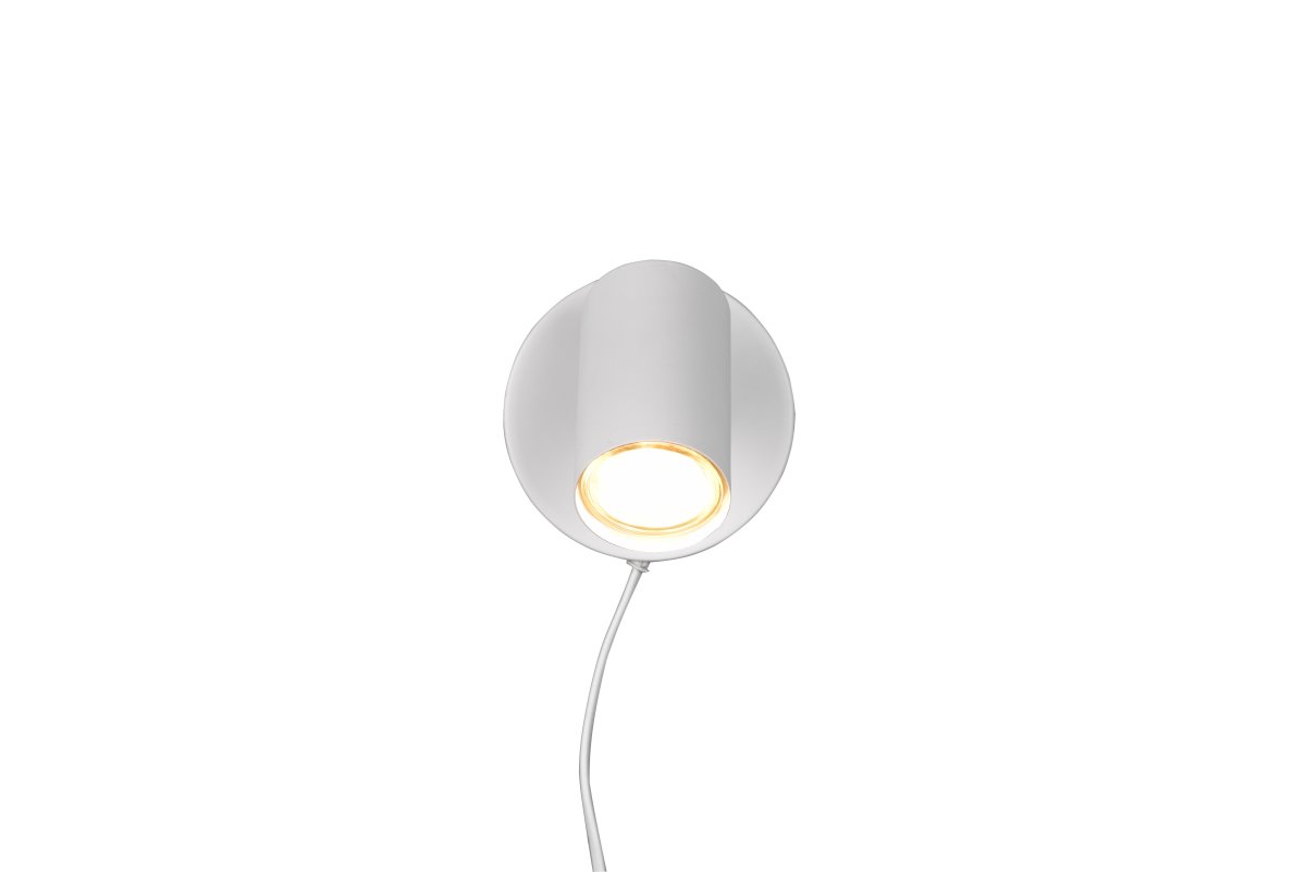 Marlina Wit leeslamp Van Trio Lighting - De moderne wandspot MARLEY biedt met zijn strakke design verlichting op maat voor de woonkamer of hal.